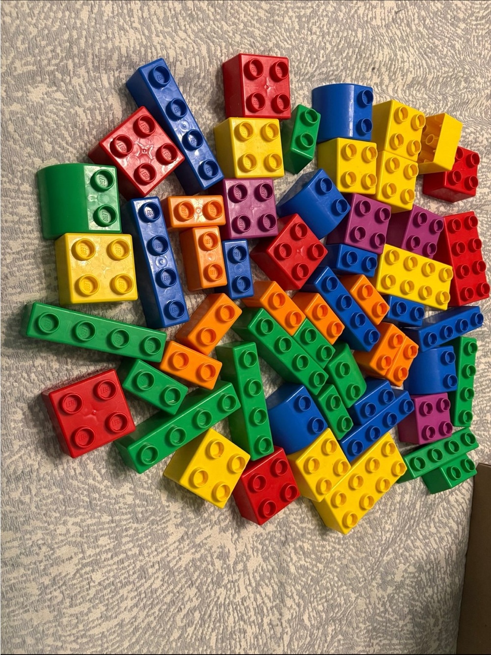 Big Lego Quatro 50+ Building Blocks Super Lot Ages 1-3 Large ~ RETIRED Quattro